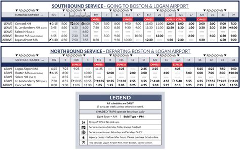 concord coach schedule logan airport